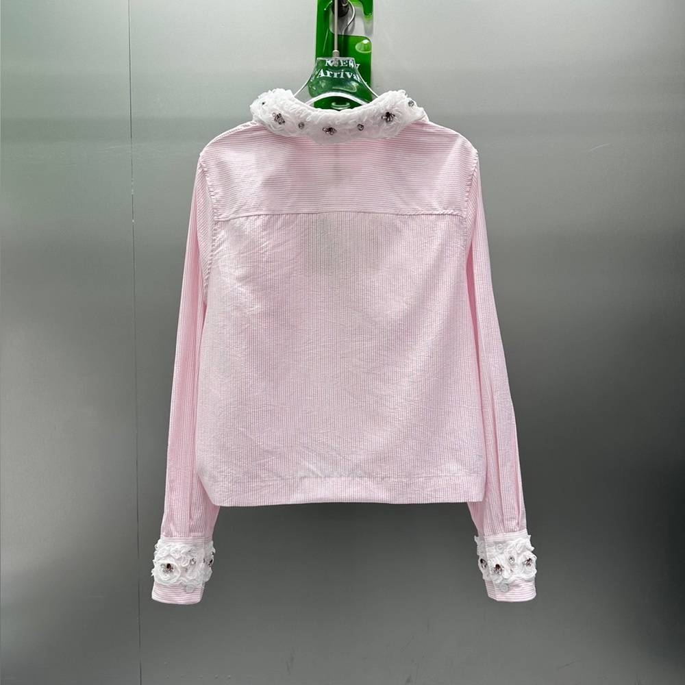 Miu Miu fashion pink blouse - Picture 2 of 6